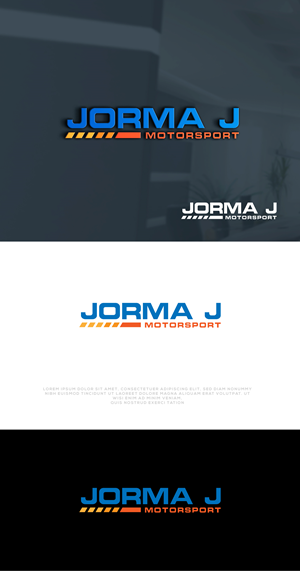 Logo Design by uzzal100 for Jorma J Motorsport | Design #32431663