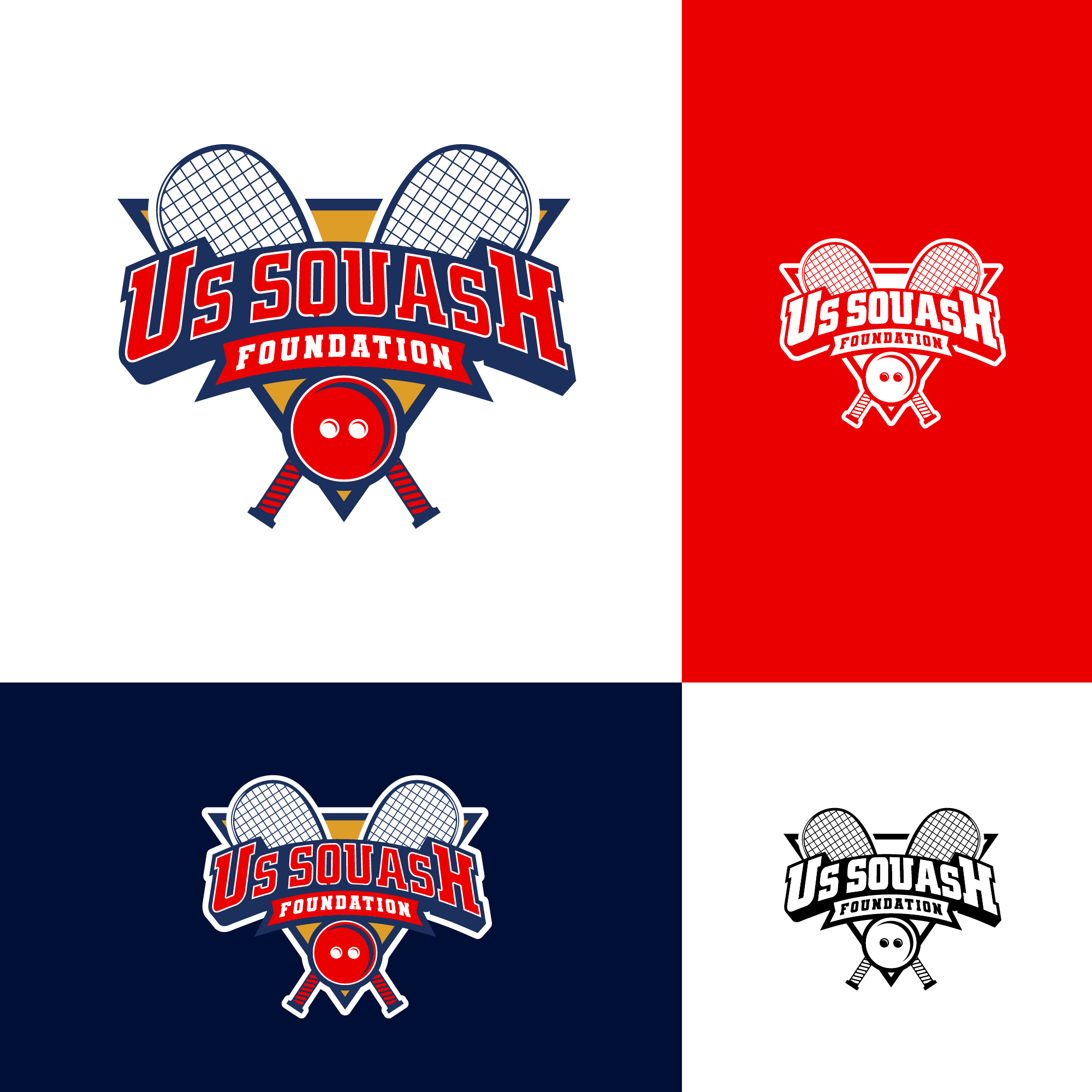 Logo Design by Transformed Design Inc. for US Squash | Design #32450161