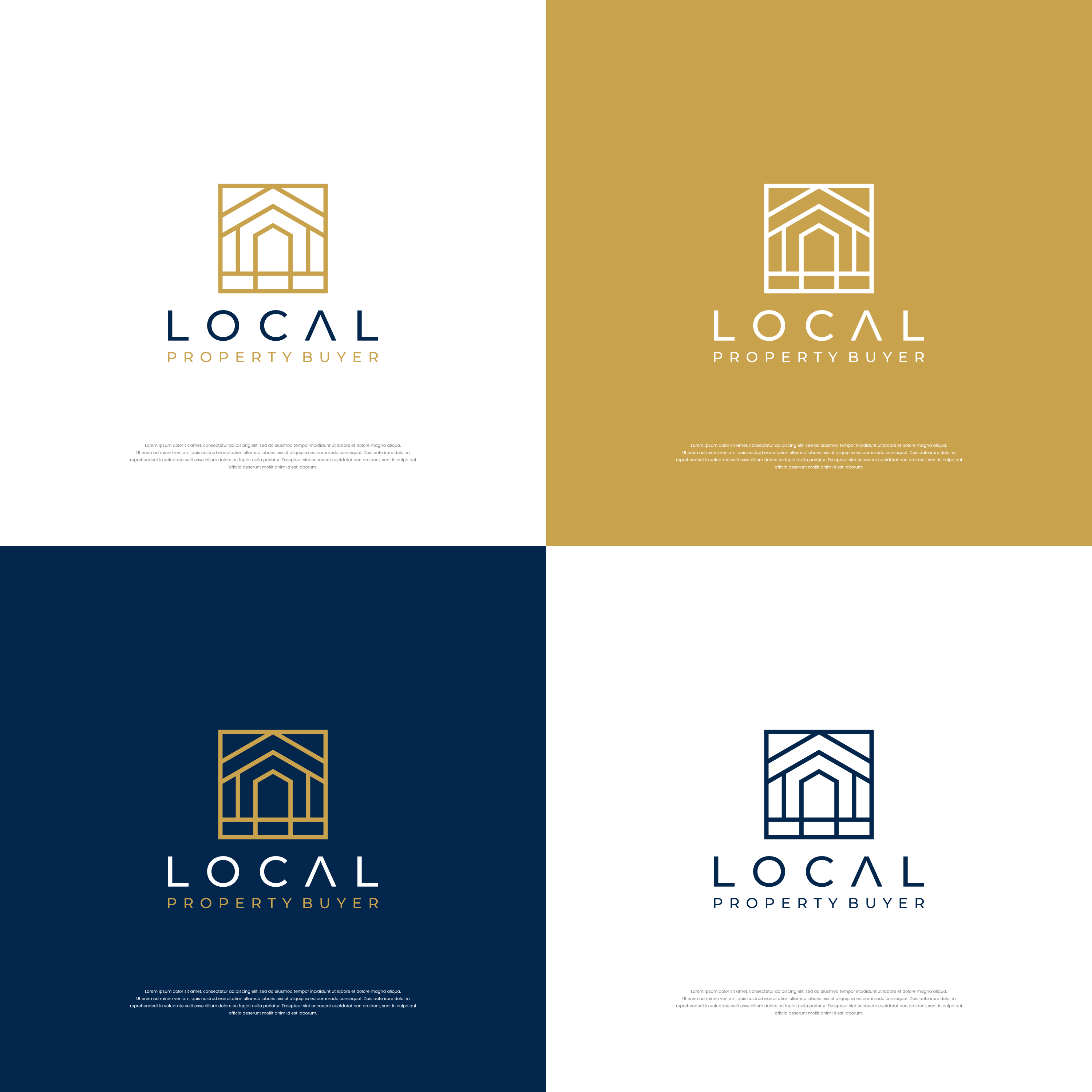 Logo-Design von ge.logo für Local Property Buyer | Design #32436434