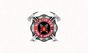 Logo Design by Logo Stock for Martin VFD | Design: #32444938