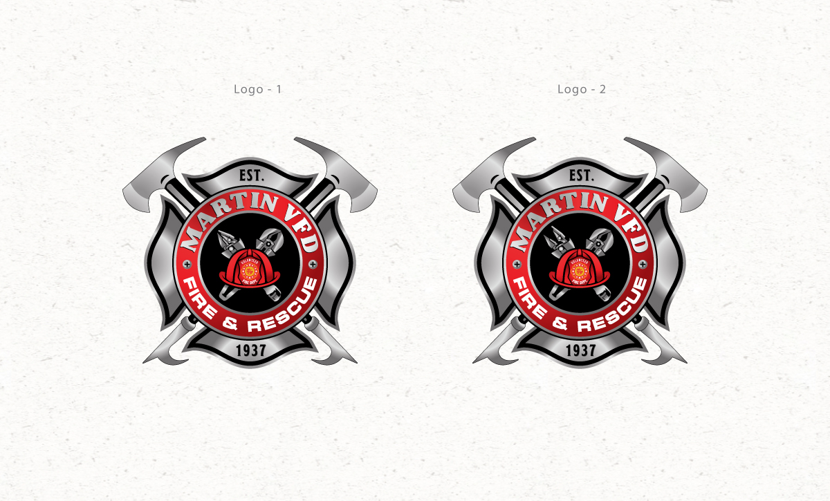 Logo Design by Logo Stock for Martin VFD | Design: #32452259