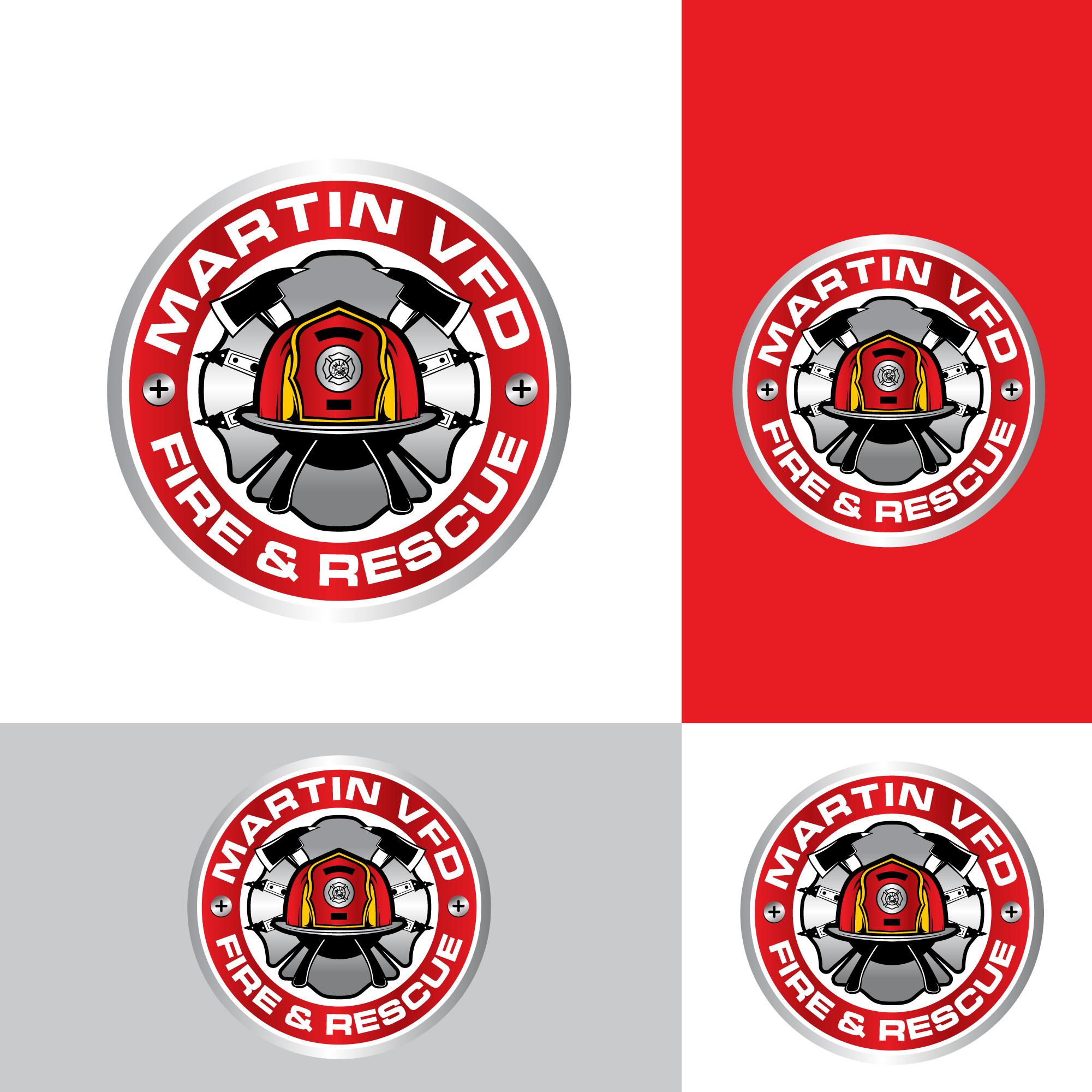 Logo Design by Transformed Design Inc. for Martin VFD | Design #32457537