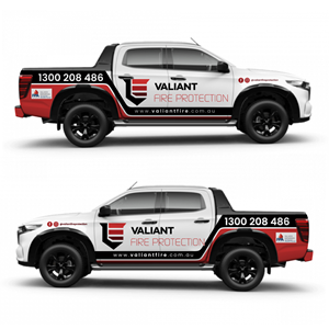 Car Wrap Design by Yoga Tri for Valiant Fire Protection | Design: #32439612