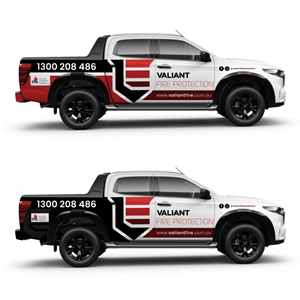 Car Wrap Design by Yoga Tri for Valiant Fire Protection | Design: #32439622