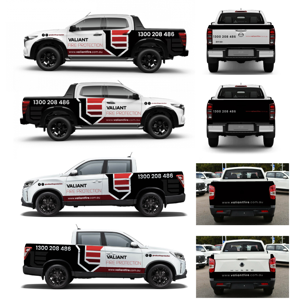 Car Wrap Design by Yoga Tri for Valiant Fire Protection | Design #32470464