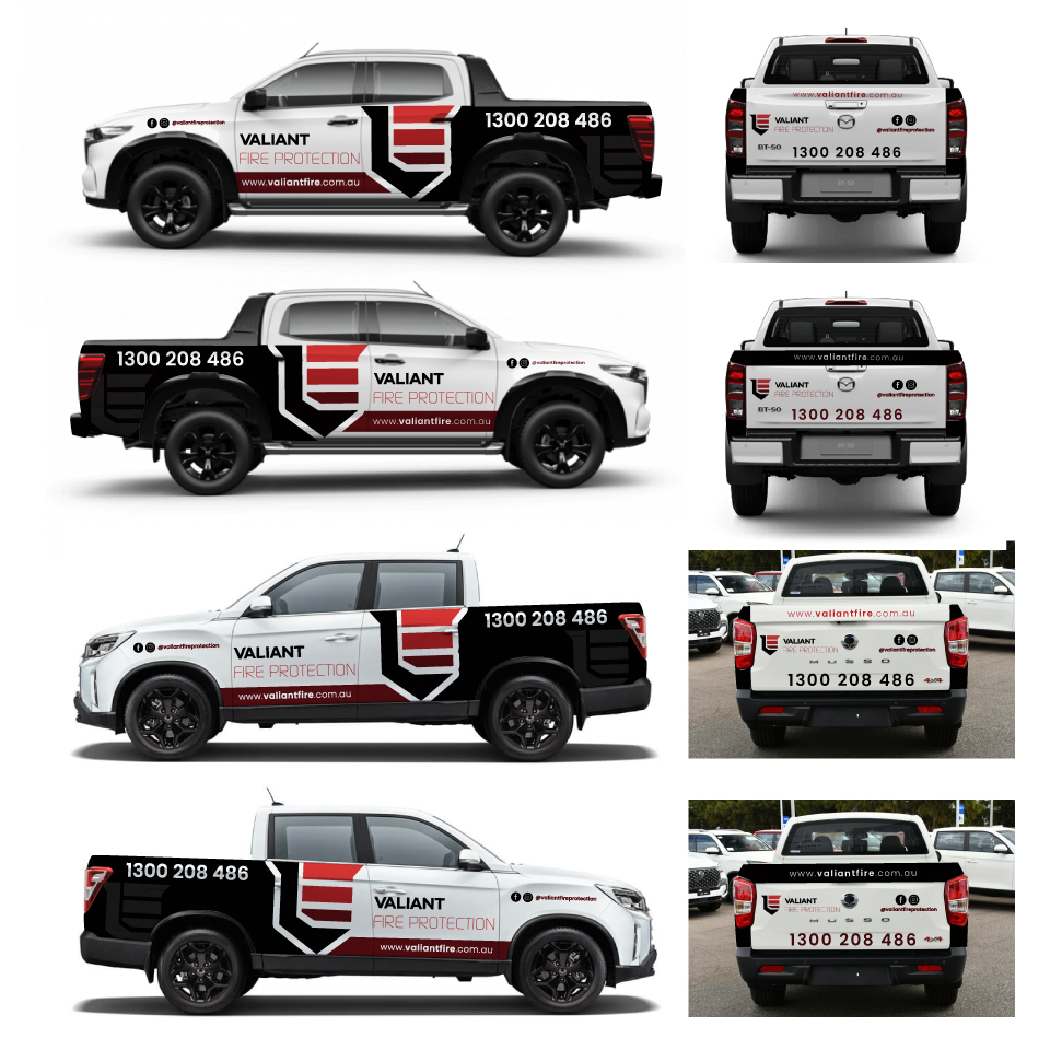 Car Wrap Design by Yoga Tri for Valiant Fire Protection | Design #32472657