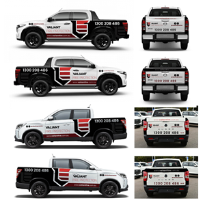 Car Wrap Design by Yoga Tri for Valiant Fire Protection | Design: #32472657