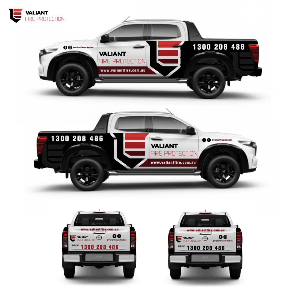 Car Wrap Design by Yoga Tri for Valiant Fire Protection | Design #32527801