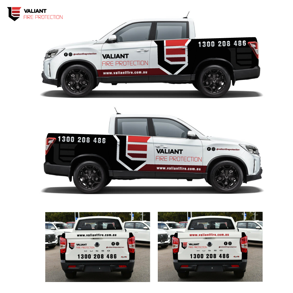Car Wrap Design by Yoga Tri for Valiant Fire Protection | Design #32527802