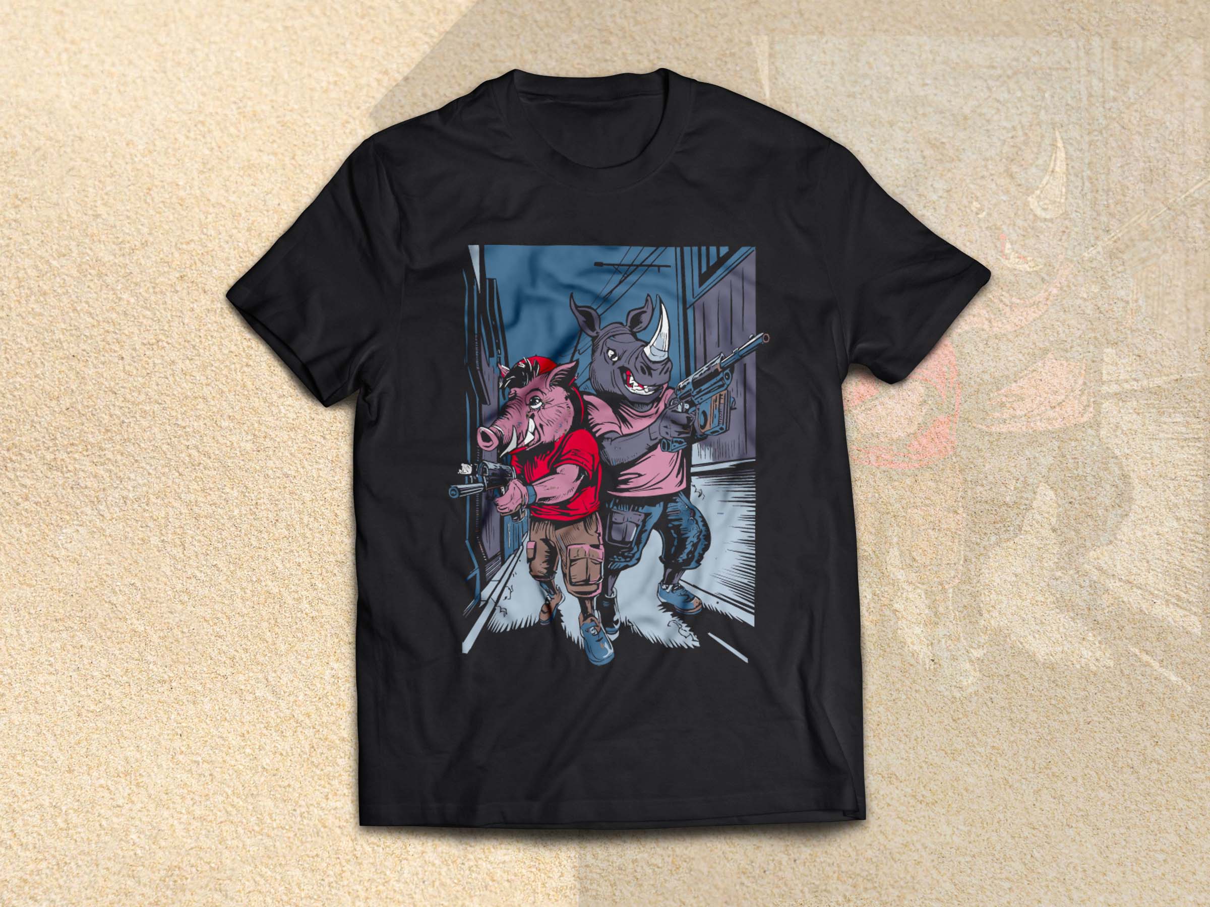 T-shirt Design by Lumen Branding for Nocturnal Beasts | Design #32469411
