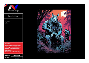 Diseño de Camiseta por nvisiondesign.co.uk para Nocturnal Beasts | Diseño: #32437660