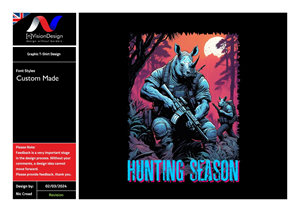 Diseño de Camiseta por nvisiondesign.co.uk para Nocturnal Beasts | Diseño: #32460848
