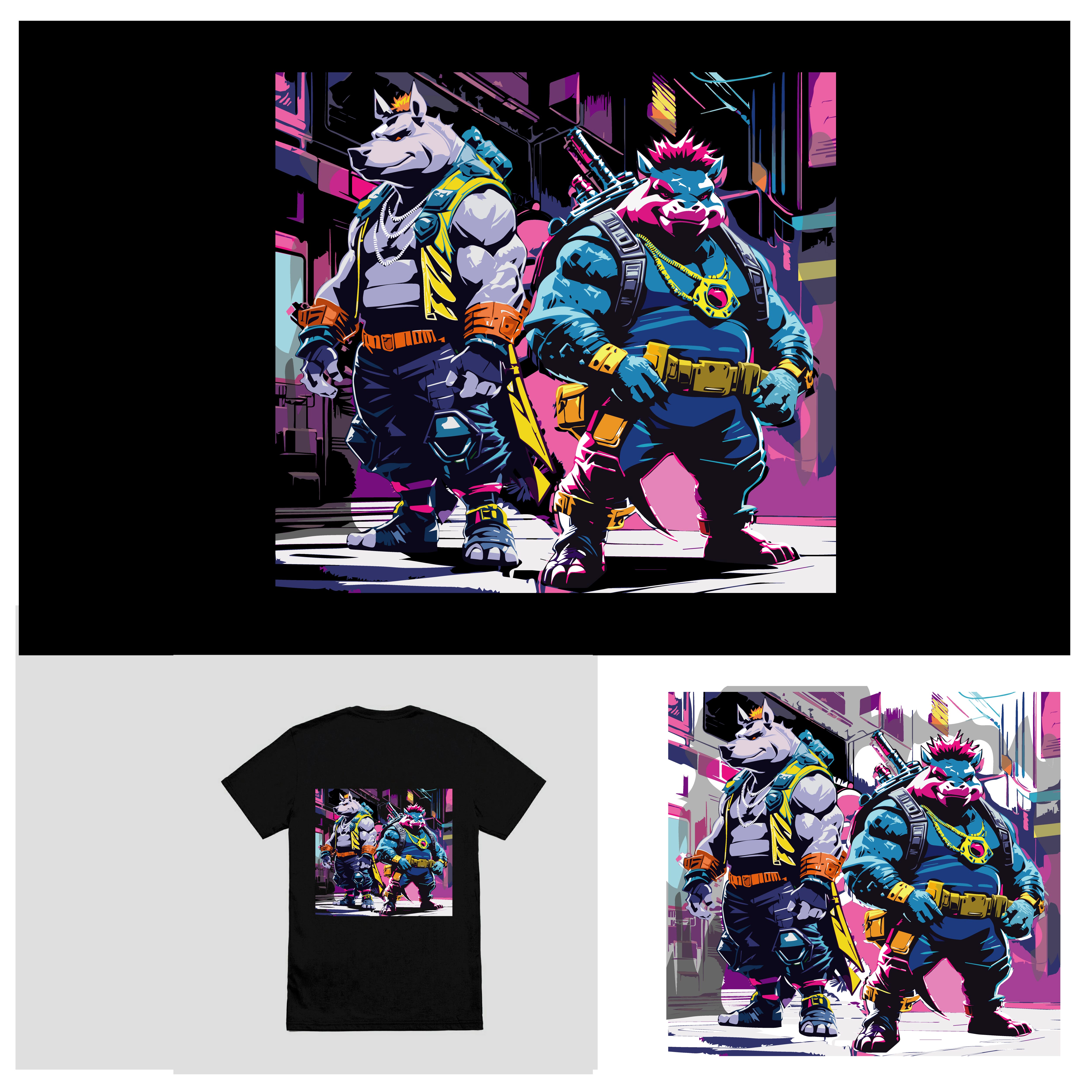 Design de T-shirt par onze design pour Nocturnal Beasts | Design #32458987