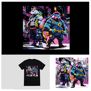 T-shirt Design by onze design for Nocturnal Beasts | Design #32458987