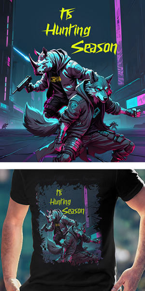 Diseño de Camiseta por Arctic Kitty para Nocturnal Beasts | Diseño: #32474814