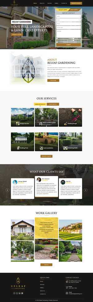 Web Design by Sbss for this project | Design: #32447872