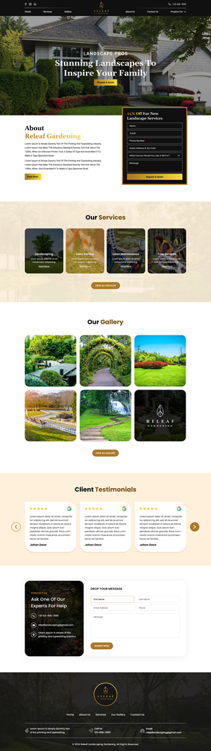 Web Design by Sbss for this project | Design: #32447997