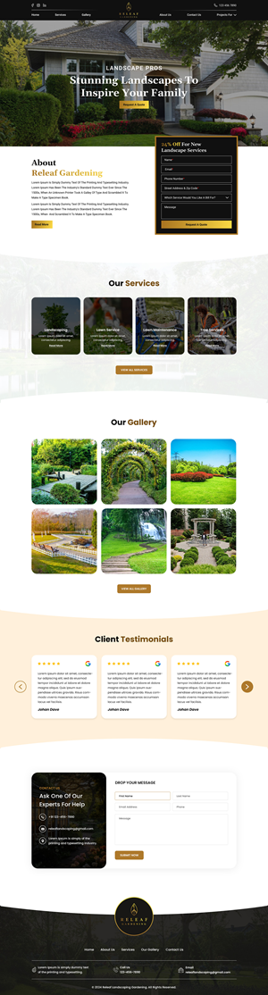 Web Design by Sbss for this project | Design: #32448002