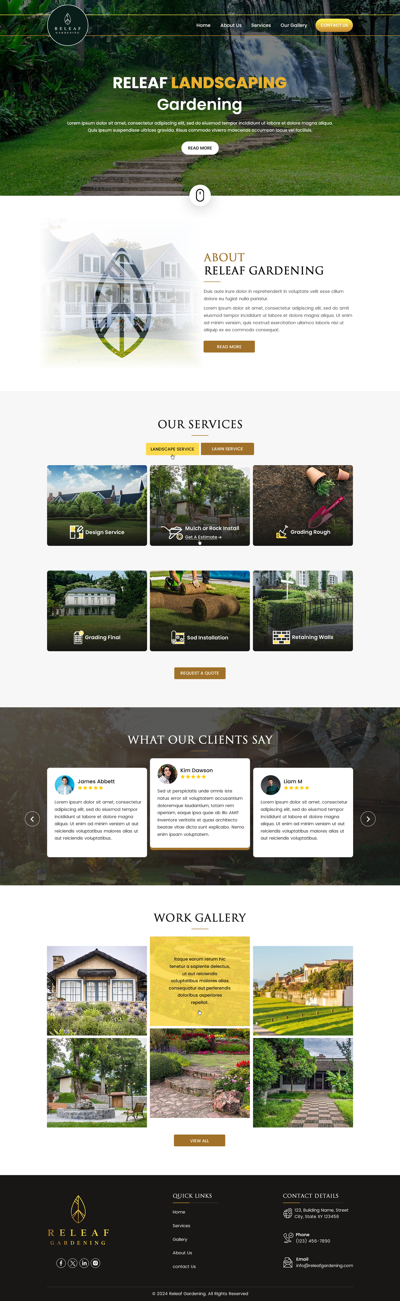 Web Design by Sbss for this project | Design #32448062