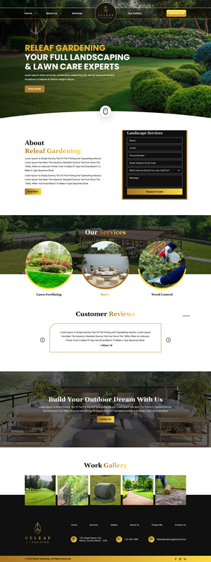Web Design by Sbss for this project | Design: #32449772