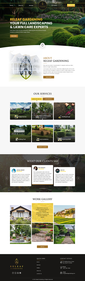 Web Design by Sbss for this project | Design: #32449773