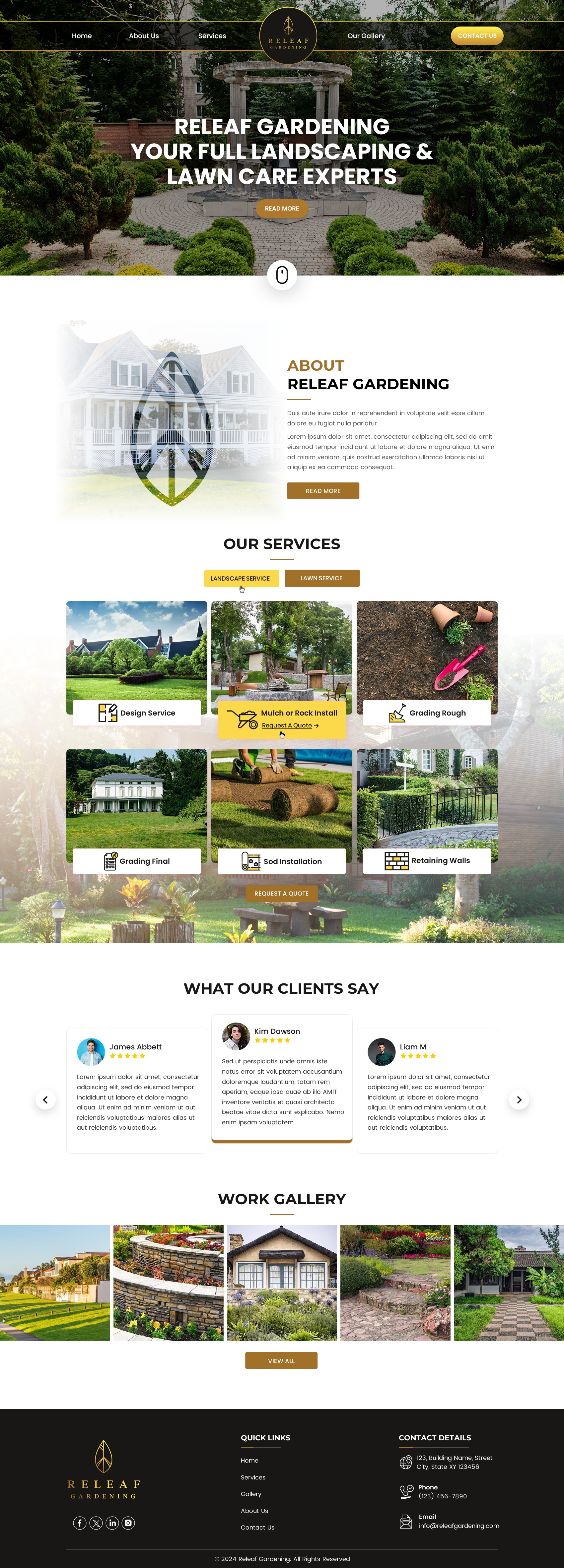 Web Design by Sbss for this project | Design #32449774