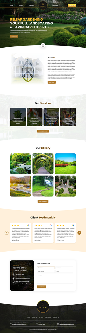 Web Design by Sbss for this project | Design: #32449799