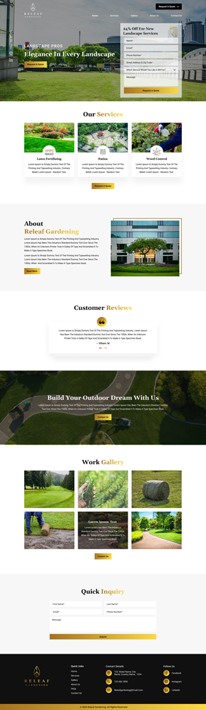 Web Design by Sbss for this project | Design: #32452936