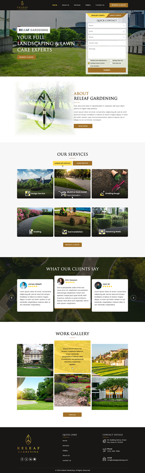 Web Design by Sbss for this project | Design: #32452937