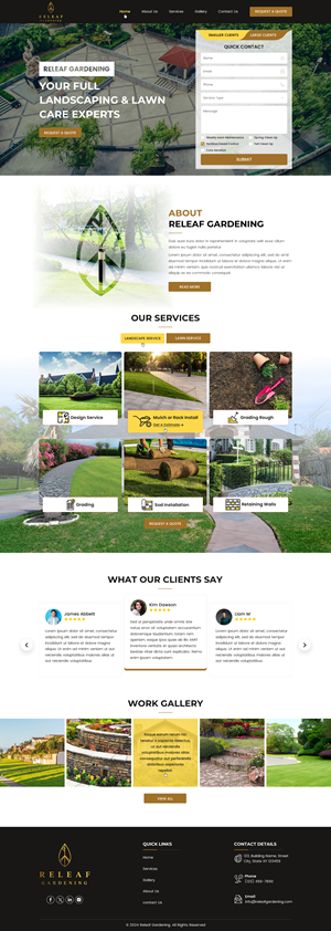 Web Design by Sbss for this project | Design: #32452939