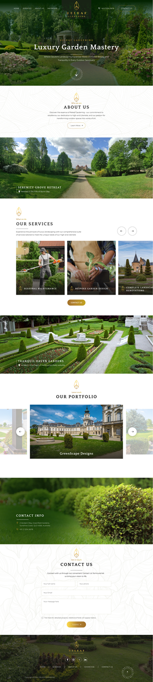 Web Design by *mary for this project | Design: #32448713