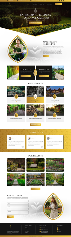 Web Design by creative.bugs for this project | Design: #32452408