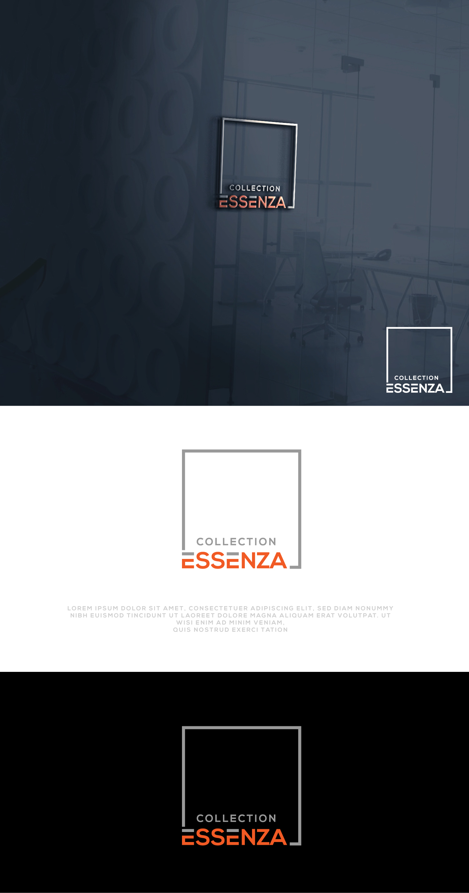 Logo Design by 100%design for Essenza Collection | Design #32445177
