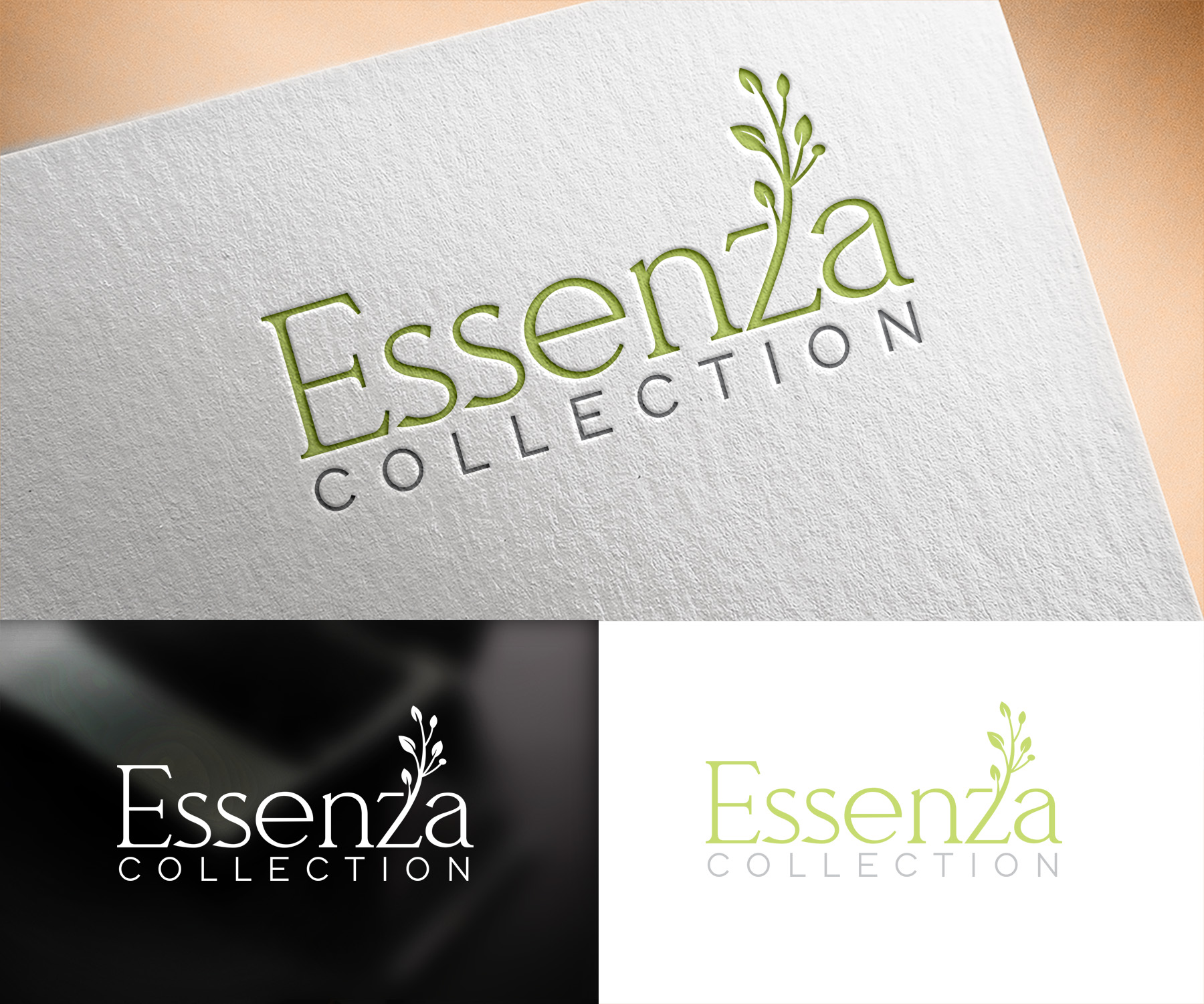 Logo Design by Vishak vasu for Essenza Collection | Design #32492561