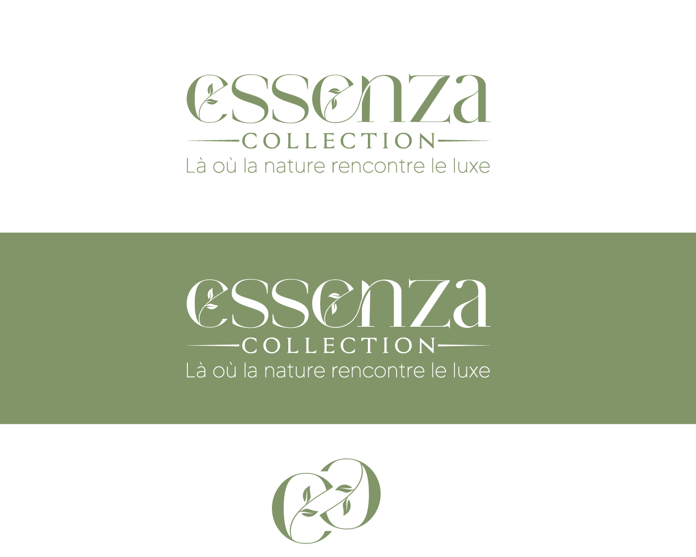 Logo Design by Rubia@ for Essenza Collection | Design #32451540