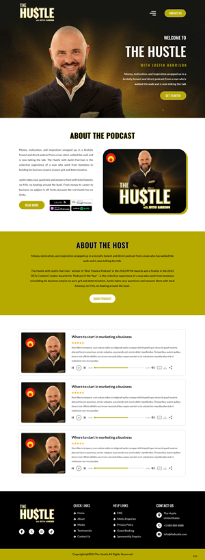 Web Design by pb for this project | Design: #32448967