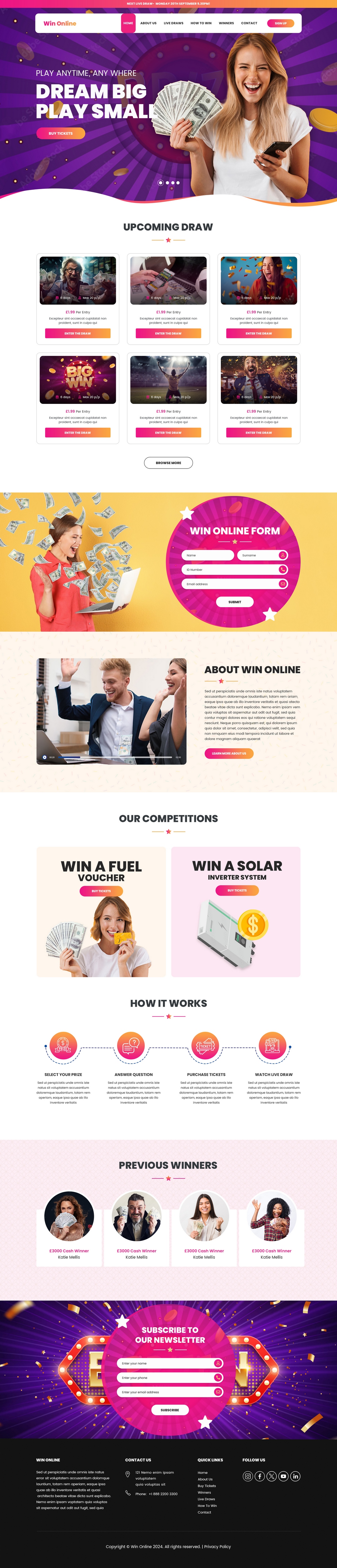 Web Design by pb for this project | Design #32449064