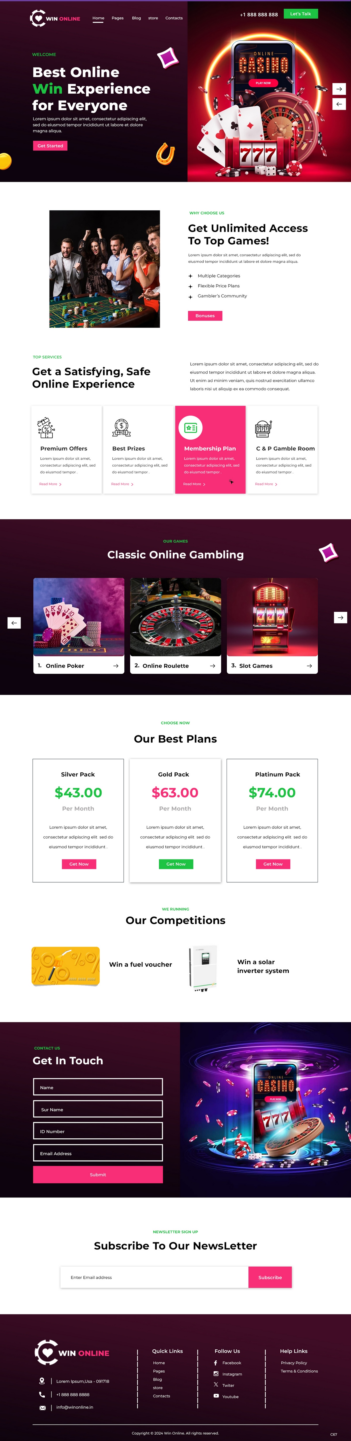 Web Design by pb for this project | Design #32449072