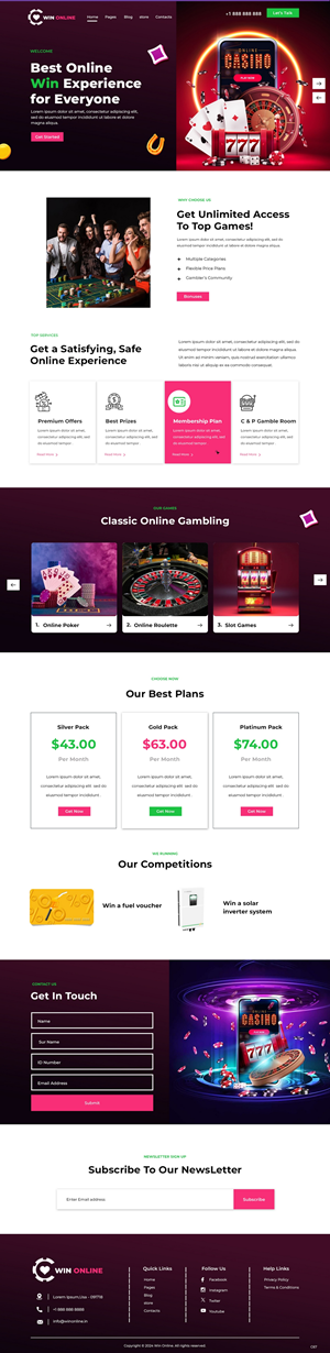 Web Design by pb for this project | Design: #32449072