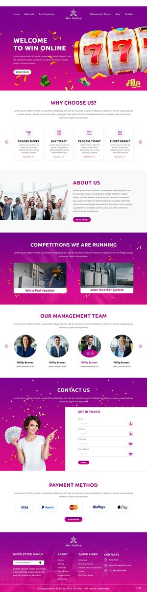 Web Design by pb for this project | Design: #32449078