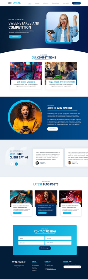 Web Design by pb for this project | Design: #32449079