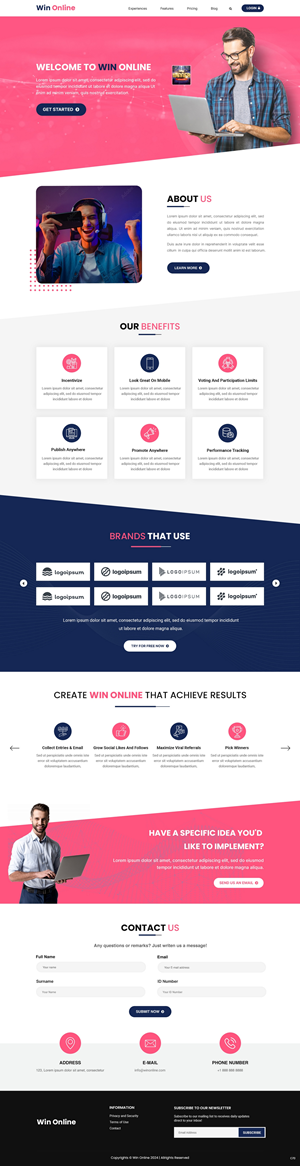 Web Design by pb for this project | Design: #32456464
