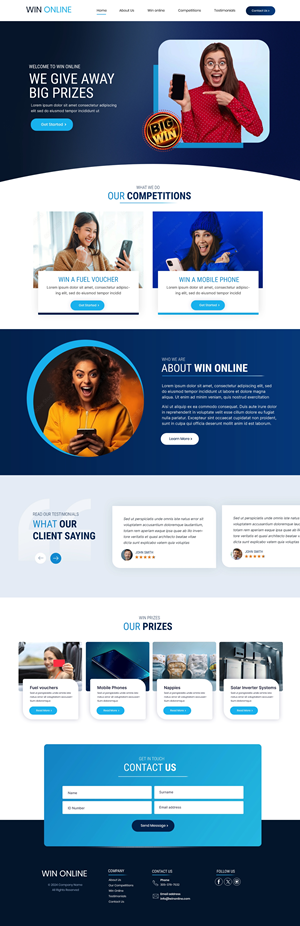 Web Design by pb for this project | Design: #32553281