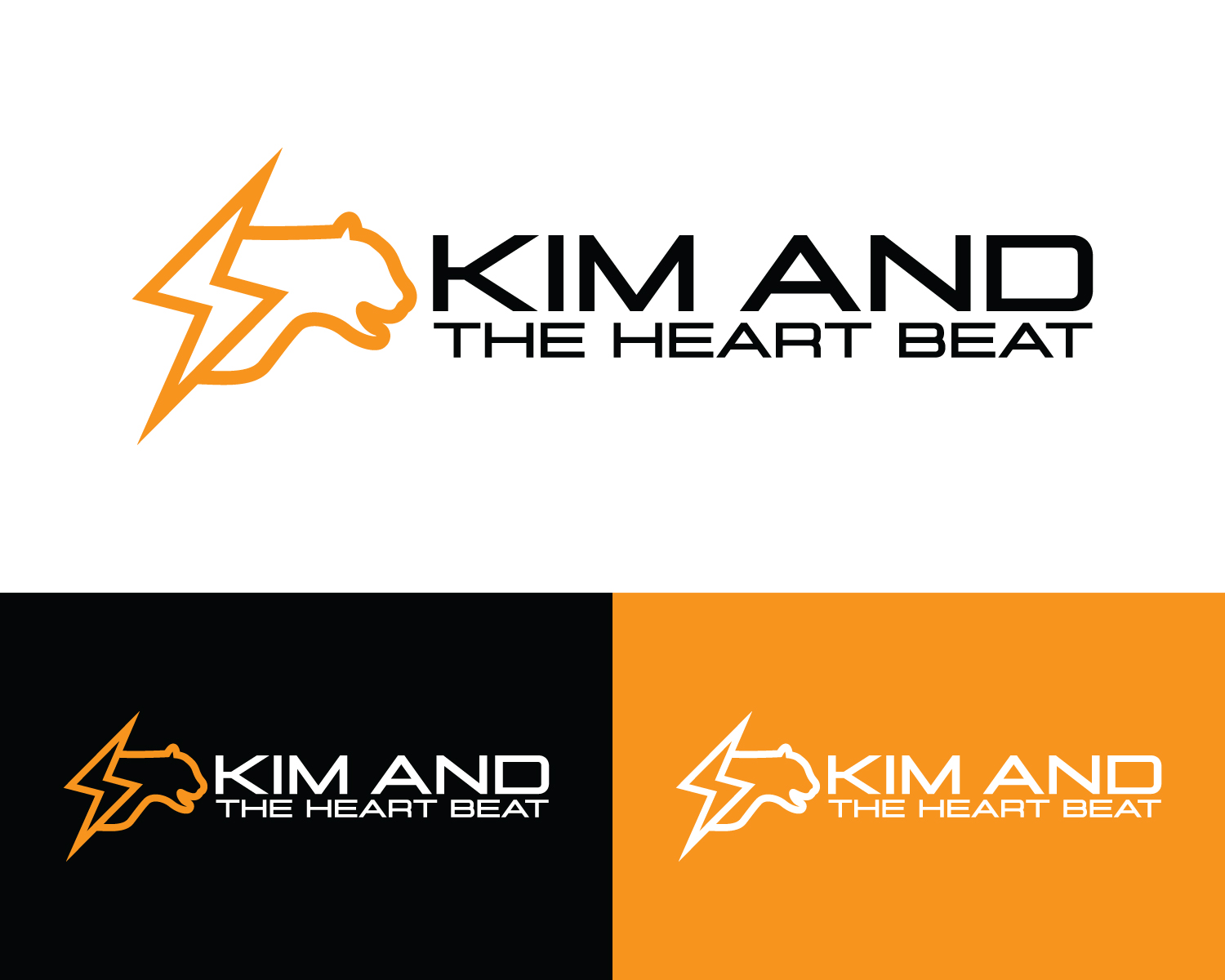 Logo Design by Box Graphic for Kim and the Heart Beat | Design #32443061
