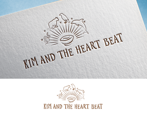 Logo Design by Rickyy for Kim and the Heart Beat | Design: #32447096