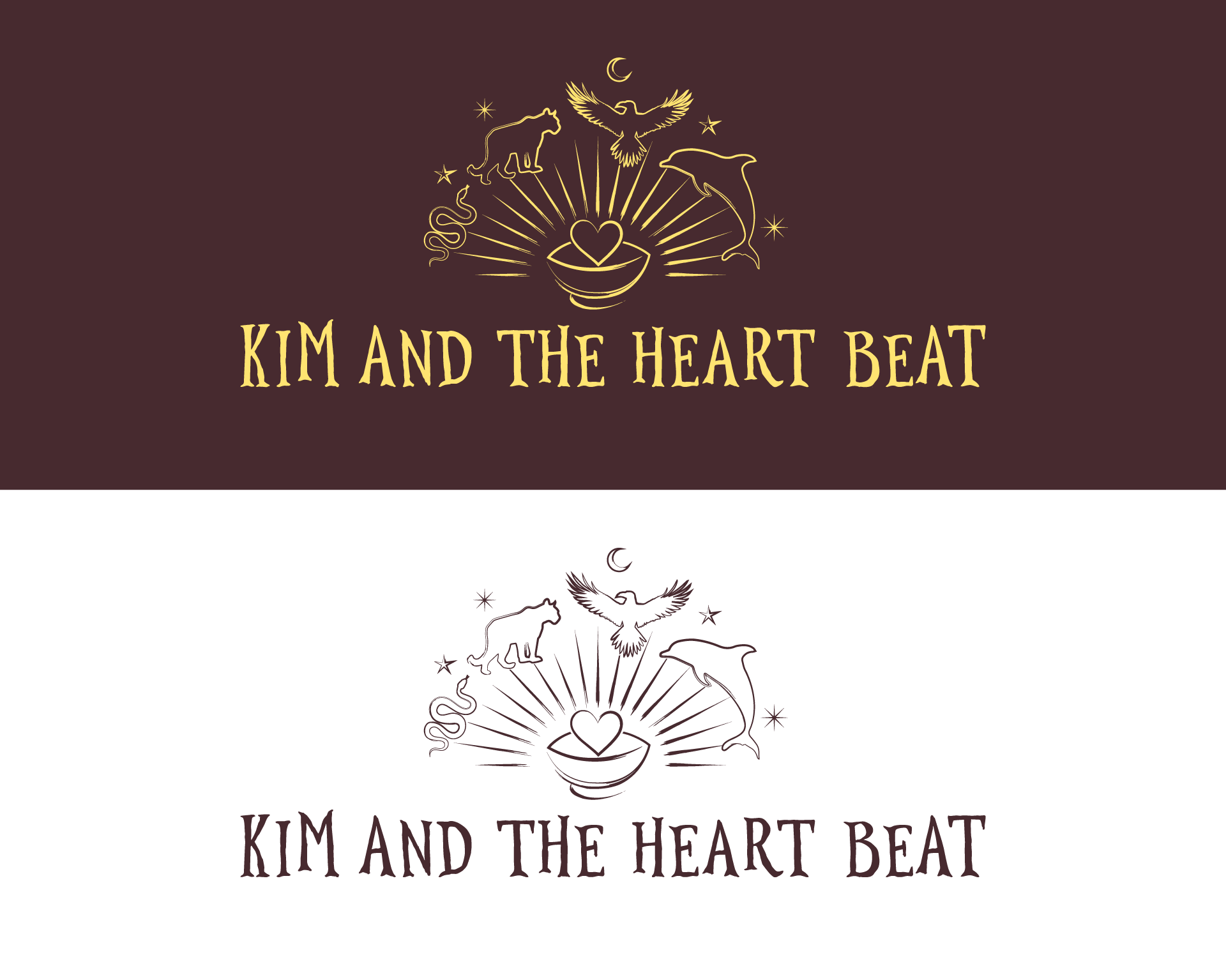 Logo Design by Rickyy for Kim and the Heart Beat | Design #32459615