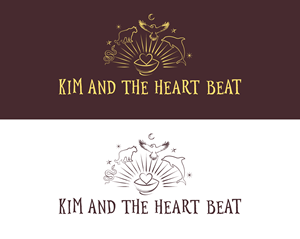 Logo Design by Rickyy for Kim and the Heart Beat | Design: #32459615