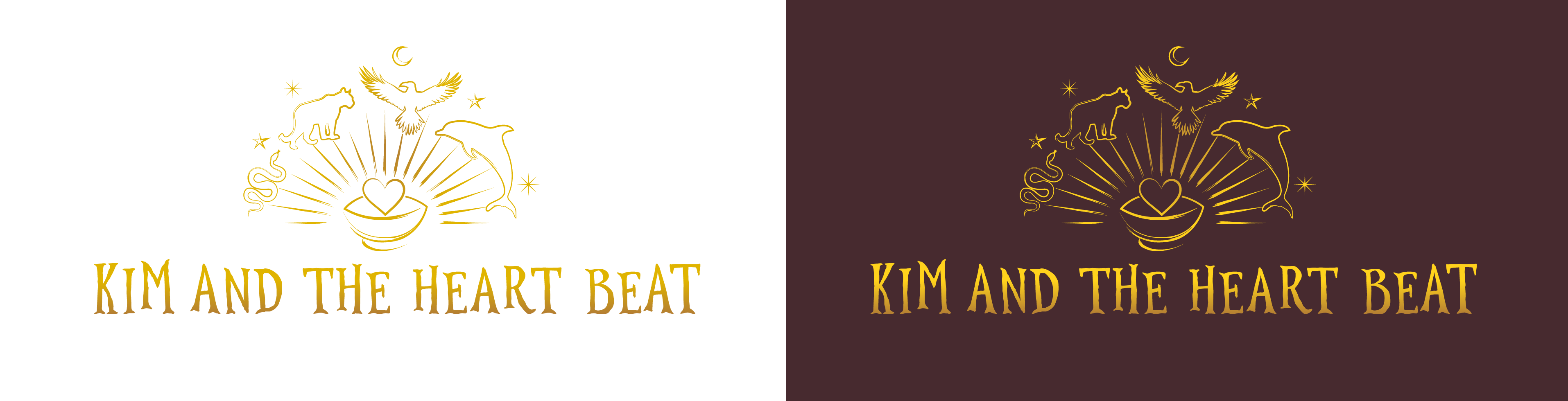Logo Design by Rickyy for Kim and the Heart Beat | Design #32471721