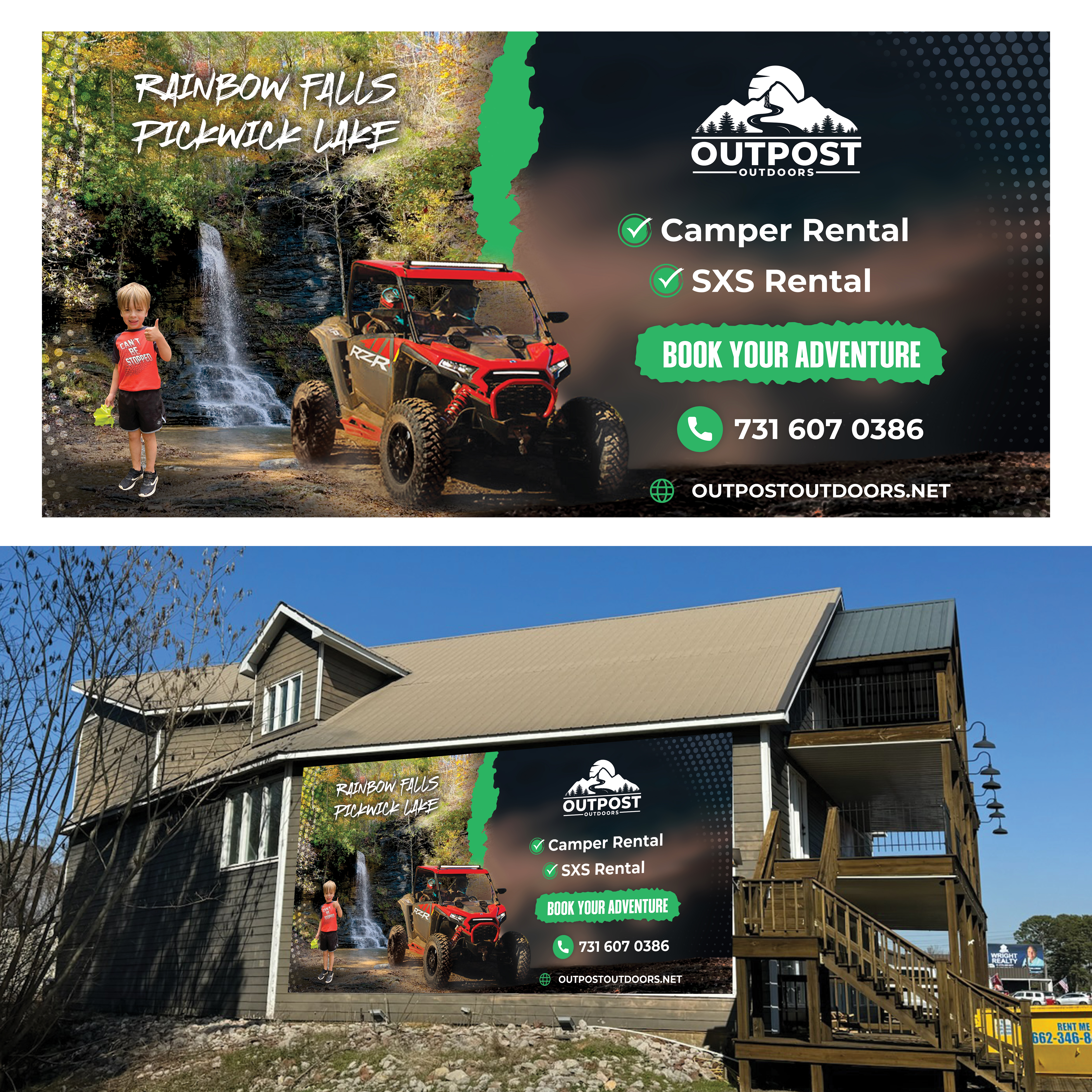 Graphic Design by Mohamed Javid for The Outpost | Design #32447207