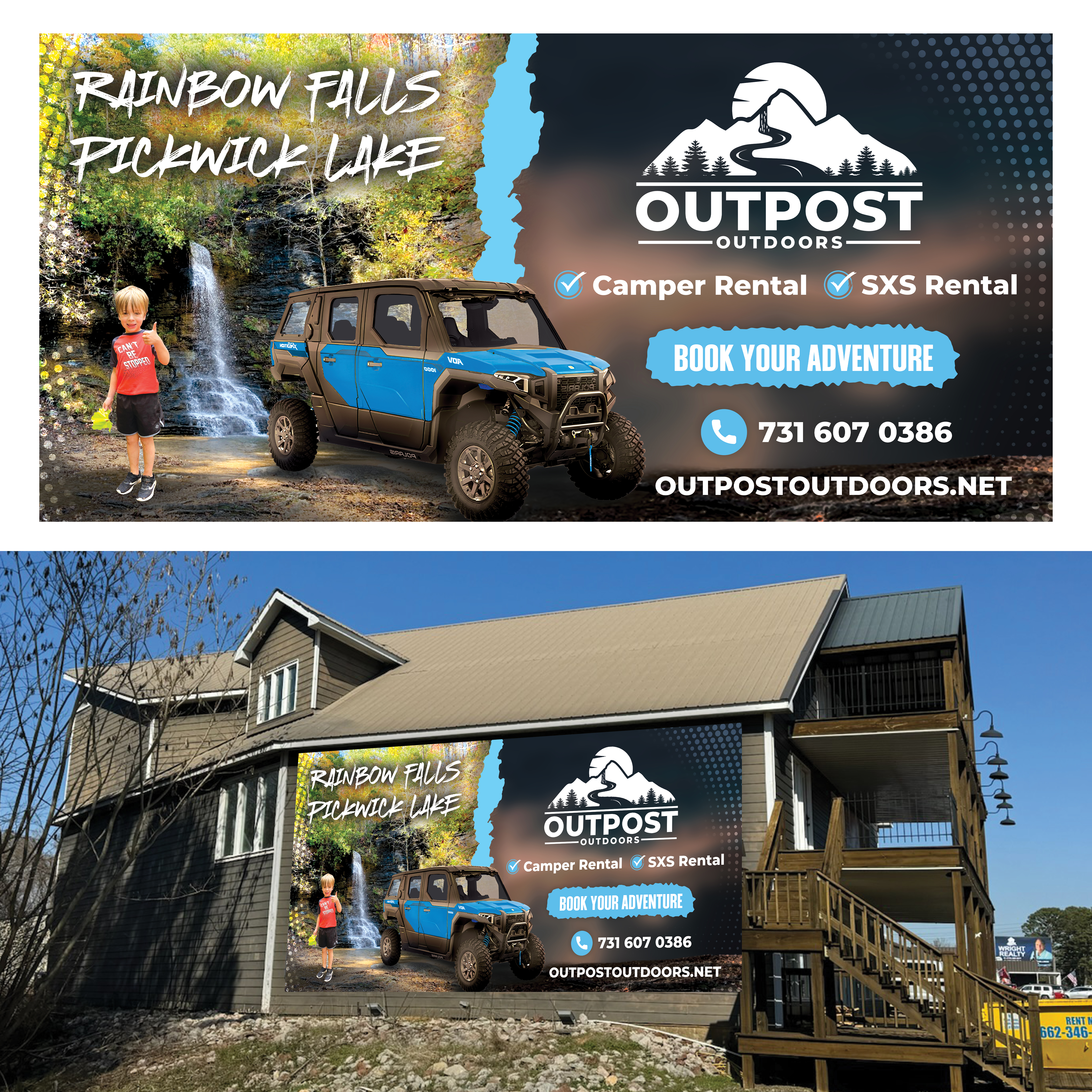 Graphic Design by Mohamed Javid for The Outpost | Design #32455760